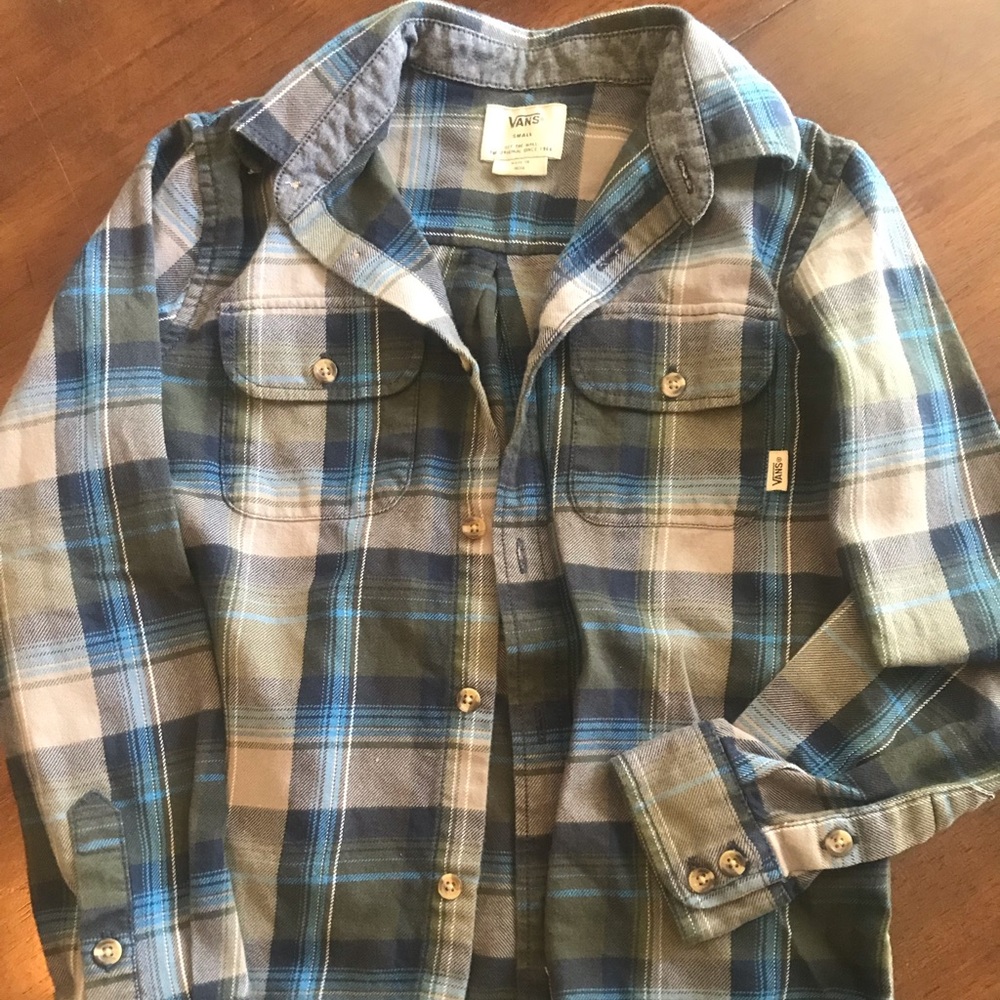 Vans boys flannel